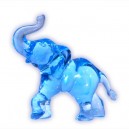 Słonik stojący niebieski