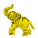 Słonik stojący żółty