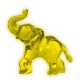 Yellow standing elephant