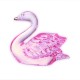 Pink swan