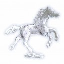 Colourless glittering horse